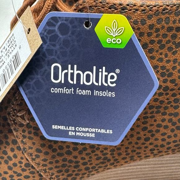 TOMS Ankle Wedge Kala Bootie - Tan Mini Cheetah Suede NEW Size 8.5 - Picture 10 of 12